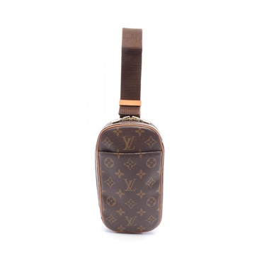 LOUIS VUITTON Pochette Gange Waist bum bag M51870 Monogram canvas Used unisex LV