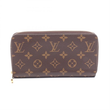 LOUIS VUITTON Zippy wallet Around zip long purse M42616 Monogram canvas Used LV