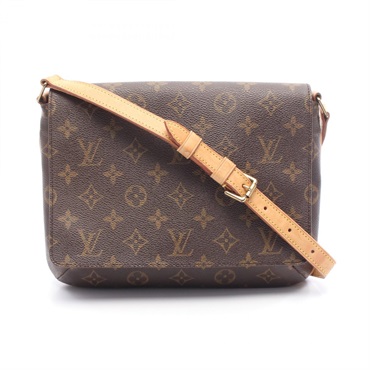 LOUIS VUITTON Musette Tango Short Shoulder Bag M51257 Monogram canvas Used Women