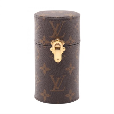 LOUIS VUITTON Travel Case 100ML Monogram LS0153 Monogram canvas Brown Used LV
