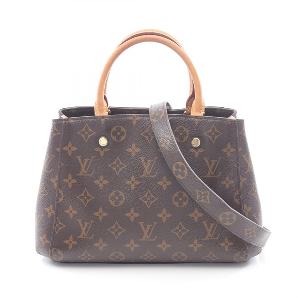 LOUIS VUITTON Montaigne BB Shoulder Handbag M41055 Monogram canvas Used Women LV