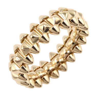 CARTIER Crush Do SM Ring 18KYG Yellow Gold Used women US size 4 #47