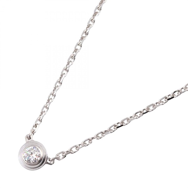 CARTIER D'amour Necklace XS diamond 18KWG White Gold Used women