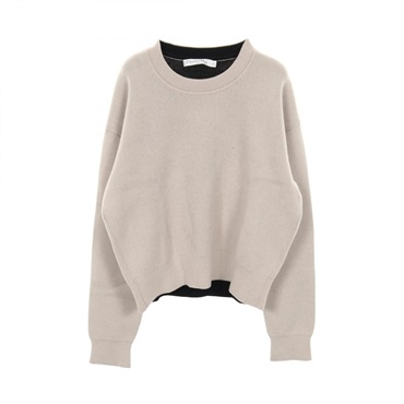 Christian Dior J'ADIOR 8 Boxy Sweater knitwear cashmere Beige Used Women #36