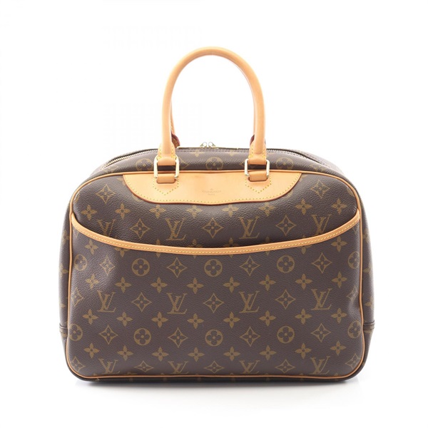 LOUIS VUITTON Deauville Bowling Vanity Handbag M47270 Monogram canvas Used LV