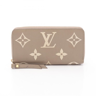 LOUIS VUITTON Zippy Bicolor long wallet M69794 Monogram empreinte leather LV
