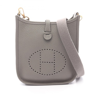 HERMES Evelyne Amazon TPM Shoulder crossbody Bag Taurillon Clemence Grimayer GHW