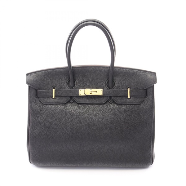 HERMES Birkin 35 Handbag Togo leather Black GHW Used Women K