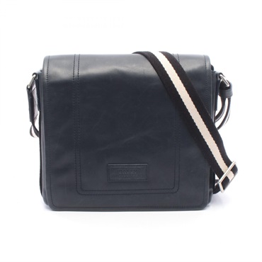 BALLY TERLAGO Messenger Shoulder crossbody Bag 6189962 leather Navy Used mens