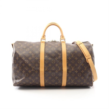 LOUIS VUITTON Keepall Bandouliere 50 Shoulder Travel Bag M41416 Monogram canvas