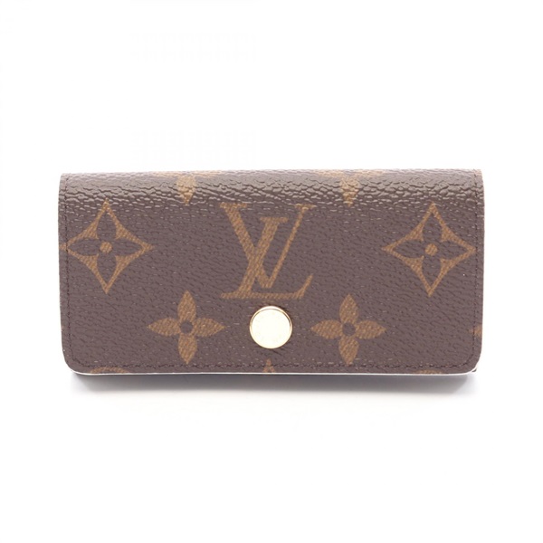 LOUIS VUITTON Multicles 4 Key holder case M2A364 Monogram canvas Brown Used LV