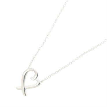 TIFFANY＆CO Loving Heart Necklace Pendant Silver925 Used women