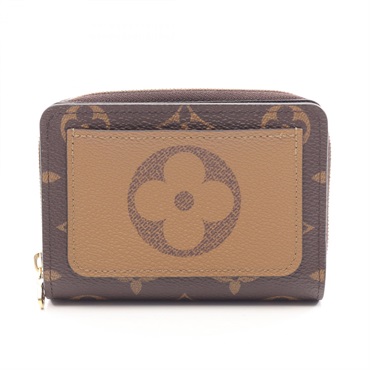LOUIS VUITTON Portefeuille Lou Bi-fold wallet M81461 Monogram Giant Reverse used