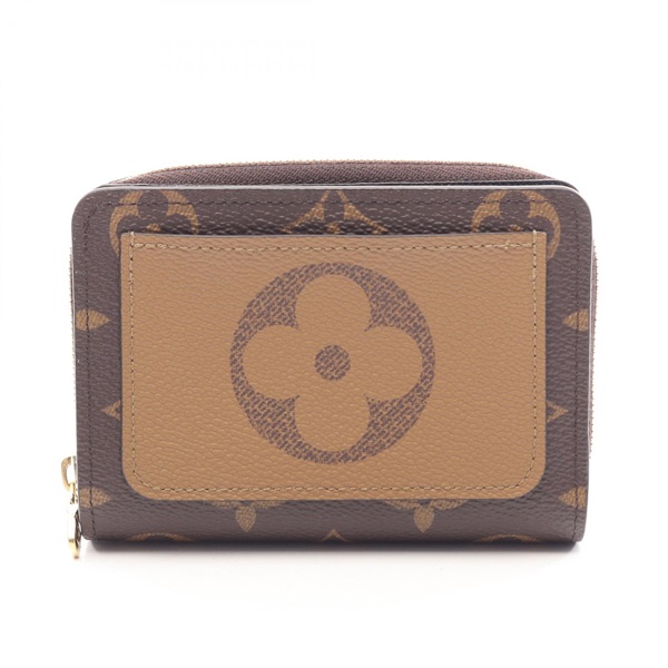 LOUIS VUITTON Portefeuille Lou Bi-fold wallet M81461 Monogram Giant Reverse used