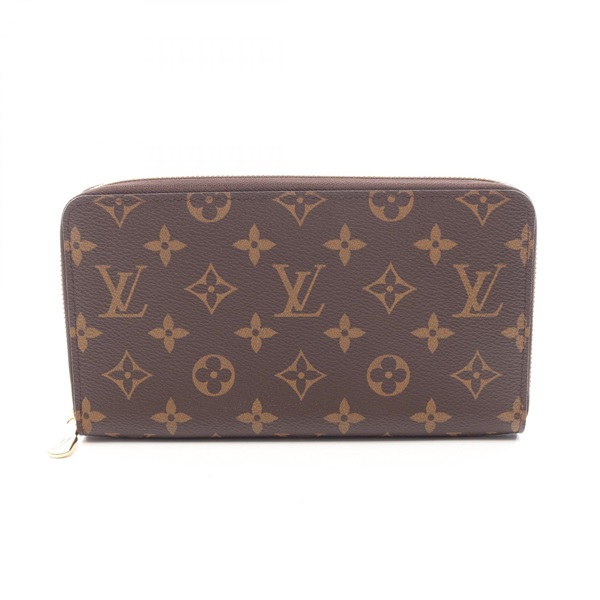 LOUIS VUITTON Zippy Organizer Around long wallet purse M62581 Monogram Used LV