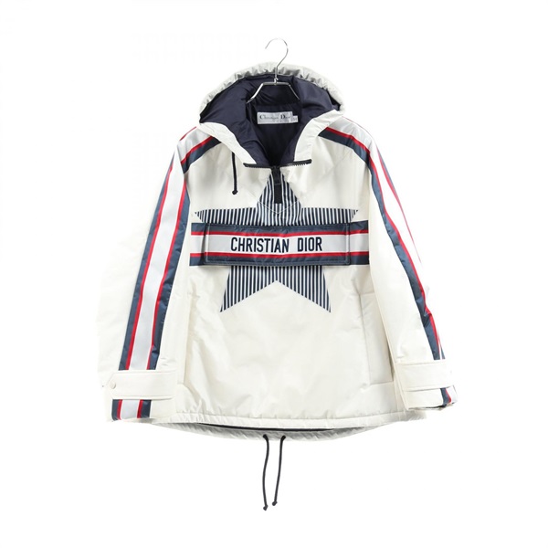 Dior ALPS Down jacket coat 147C06A2980 polyester White Multicolor Used Women XS