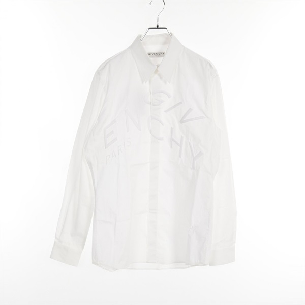 GIVENCHY Shirt tops cotton White Used mens #39