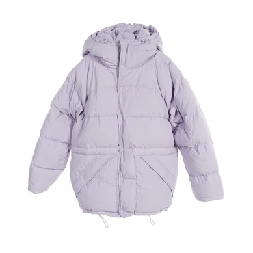 MARC JACOBS Puffy Long Down jacket Nylon Purple Used Women #XXS