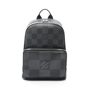 LOUIS VUITTON Campus Backpack Rucksack N50009 Damier graphite canvas Black Gray