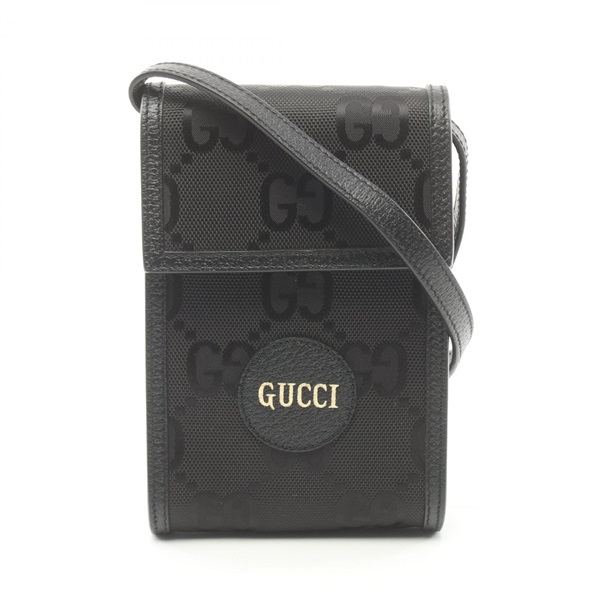 GUCCI Off the Grid Mini Bag GG Pattern Shoulder crossbody Bag Nylon leather BK