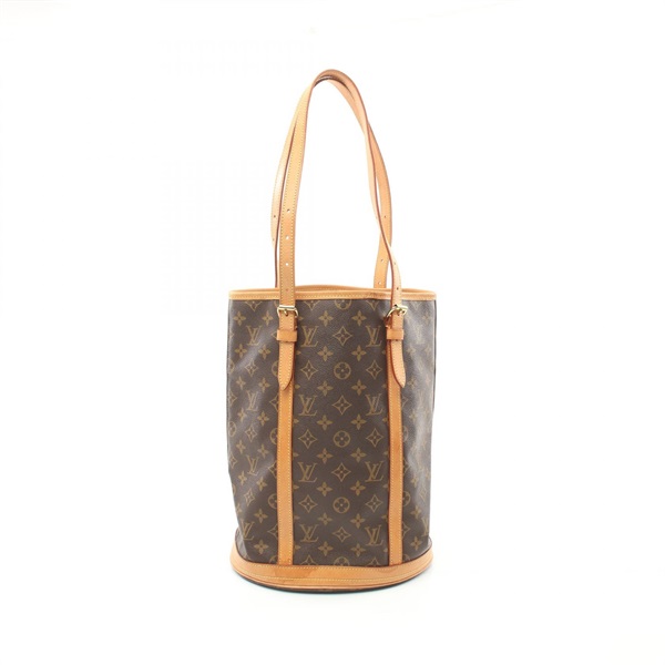 LOUIS VUITTON Bucket GM Shoulder tote Bag M42236 Monogram canvas leather Brown