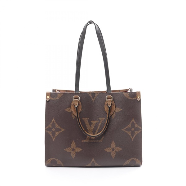 LOUIS VUITTON On the Go MM Tote shoulder Bag M45321 Monogram Giant Reverse brown