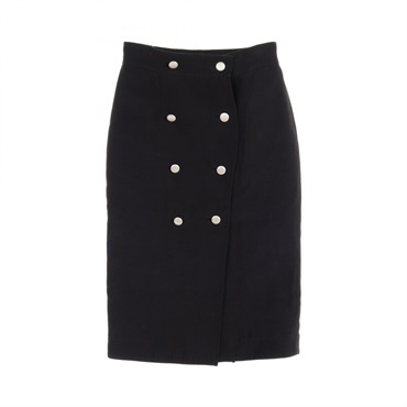 BALENCIAGA tight skirt #34 jupe  Black Used