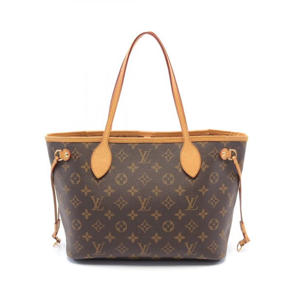 LOUIS VUITTON Neverfull PM Shoulder Tote Bag M40155 Monogram Used  LV Women