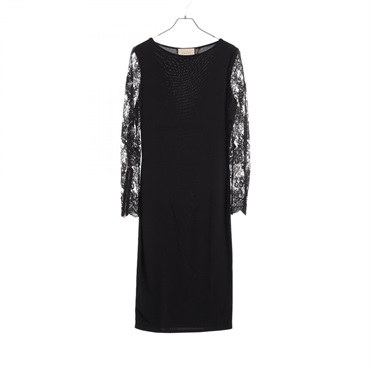 ワンピース GUCCI DRESS (737077ZAMI7 1000) GUCCI】レースミディドレス (GUCCI/ワンピース) 107174447【BUYMA】