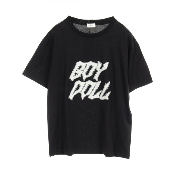 CELINE BOY ROLL Tシャツ 黒 CELINE セリーヌ ボーイドール - メルカリ
