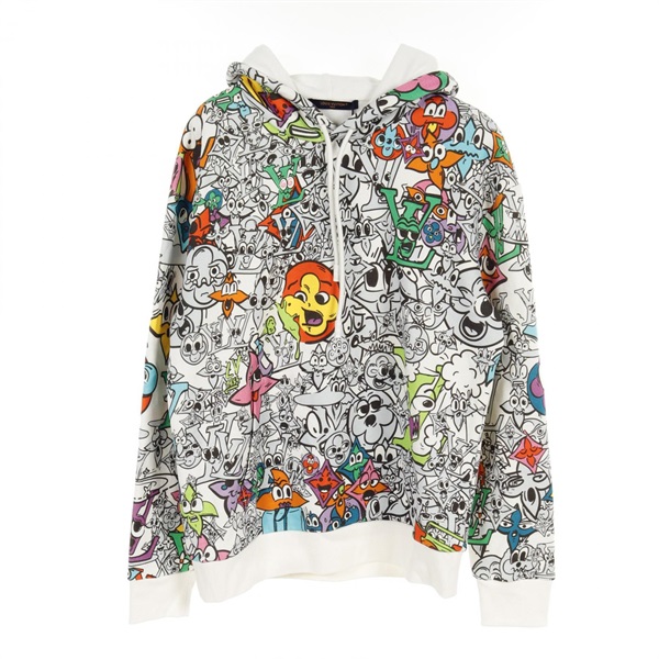 LOUIS VUITTON Monogram Comics Hoodie RM231 IHN HOY88W cotton Used mens L