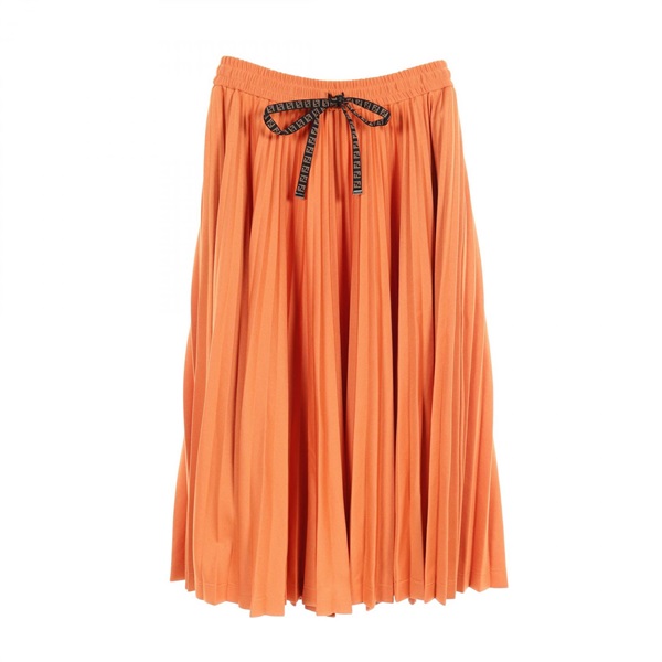 FENDI skirt Cotton jersey Orange Used Women size 42