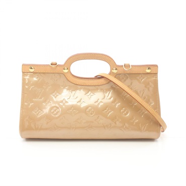 LOUIS VUITTON Roxbury Drive Hand shoulder bag M91372 Vernis Noisette Used