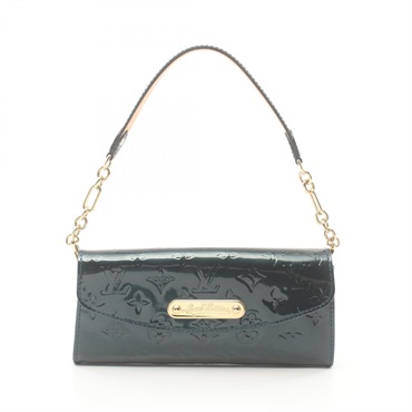 LOUIS VUITTON Sunset Bluebird Shoulder Bag M93680 Vernis leather Green Used