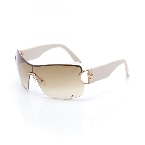 Dior DIOR BUCKLE1 sunglasses Plastic Beige Used Women