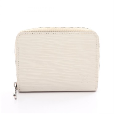 LOUIS VUITTON zippy coin purse M6015J Epi leather White Ivoire Used Women LV