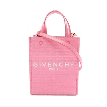 GIVENCHY G Tote Mini Vertical Hand shoulder crossbody bag BB50R9B1GT canvas pink