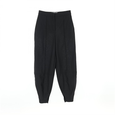 LOEWE Balloon trousers Pants S540Y04XC4 wool Black Used Women #36