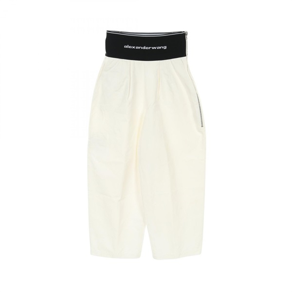 Alexander Wang Carrot Trousers Pants 1WC1224451 cotton Nylon White Used Women #4