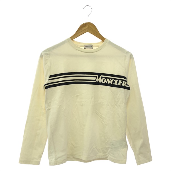 MONCLER T-shirt long sleeves #14 cotton Beige Used