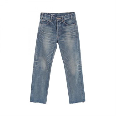 CELINE Denim pants Jeans cotton Blue Used Women #25