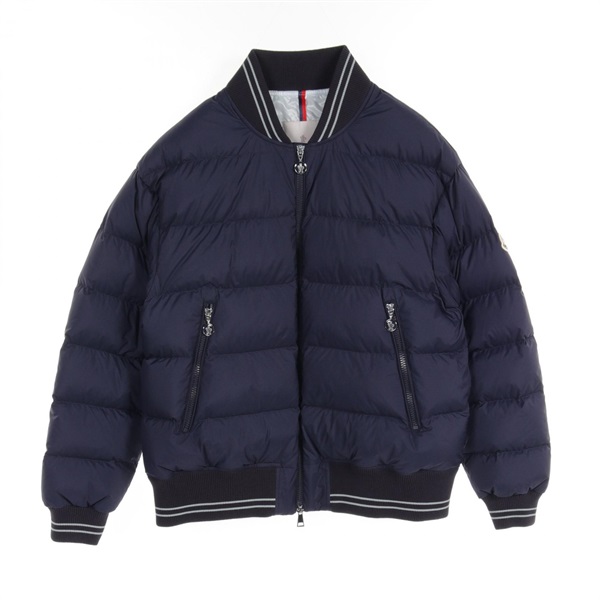 Moncler navy puffer jacket on sale