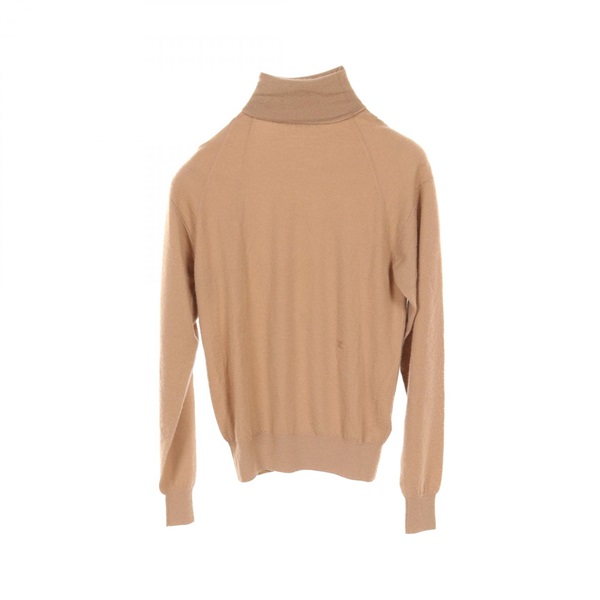 CELINE knitwear S size turtle-neck sweater 2 3R91 4250 cashmere Beige Used