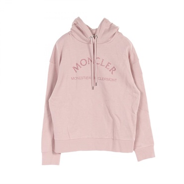 MONCLER Hoodie XS size pullover 8G00055 cotton Pink Used