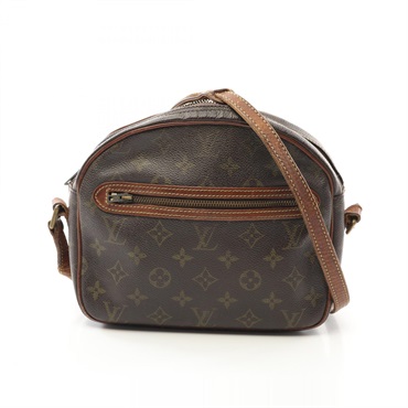 LOUIS VUITTON Senris Shoulder Bag M51222 Monogram canvas Brown Used Women