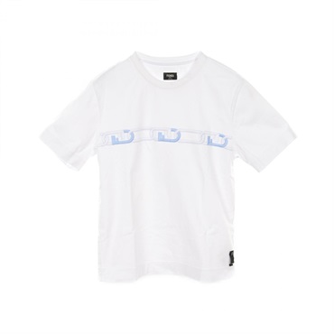 FENDI FENDI O'LOCK T-shirt Tops FY0936 AOFJ cotton White Used mens size XS