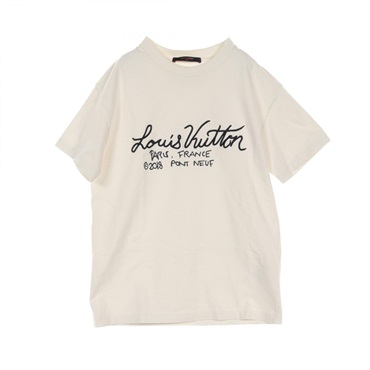 Louis Vuitton スタッフ限定 Tシャツ ホワイト Louis Vuitton スタッフ限定 Tシャツ ホワイト LOUIS VUITTON PONT