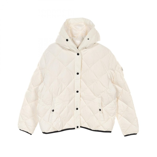 MONCLER ARVOUIN Down jacket blouson hoodie #5 1A00073 Nylon White Used