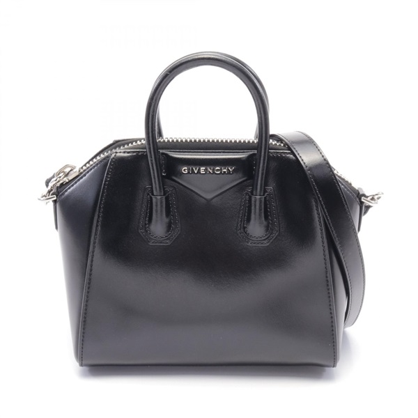 GIVENCHY ANTIGONA 2way shoulder Handbag BB50TNB20R001 leather Black Used Women