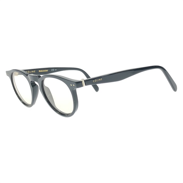 CELINE sunglasses Eyewear Plastic Black Used Women